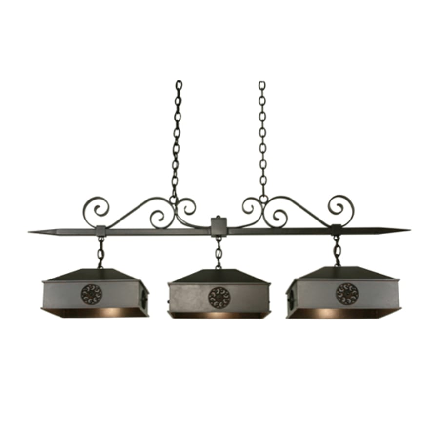 Meyda Tiffany Stefano 3 Light 60" Wide Linear Pendant