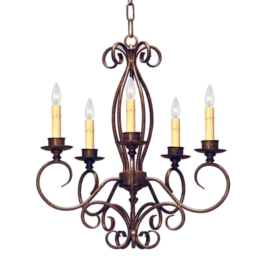 Meyda Tiffany Elisha 22" Wide Taper Candle Style Chandelier