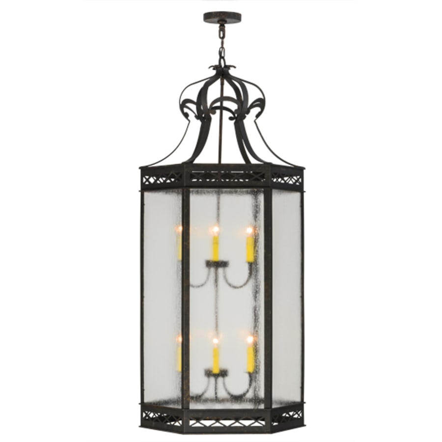 Meyda Tiffany Estancia 12 Light 27" Wide Taper Candle Pendant