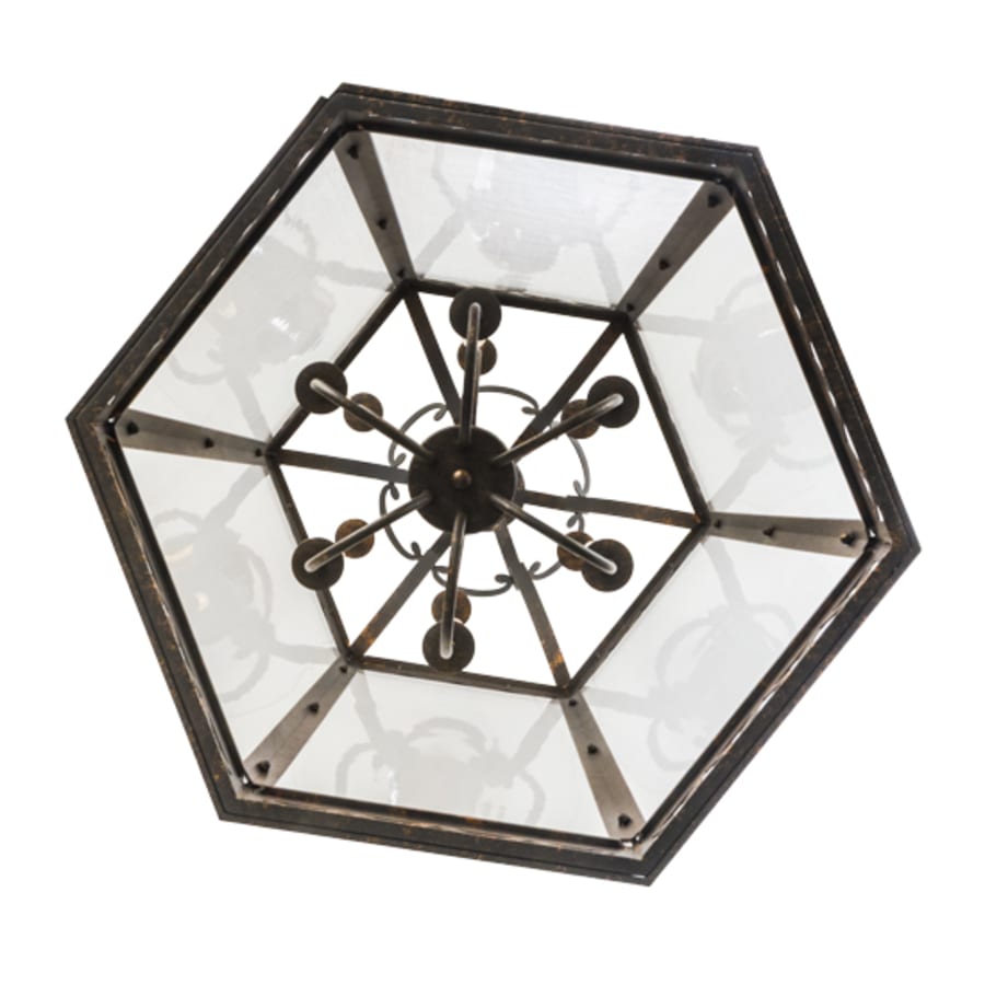 Meyda Tiffany Estancia 12 Light 27" Wide Taper Candle Pendant
