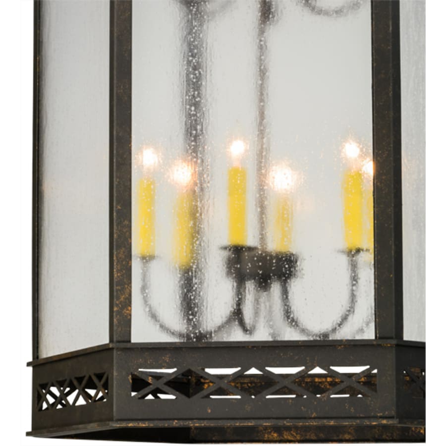 Meyda Tiffany Estancia 12 Light 27" Wide Taper Candle Pendant