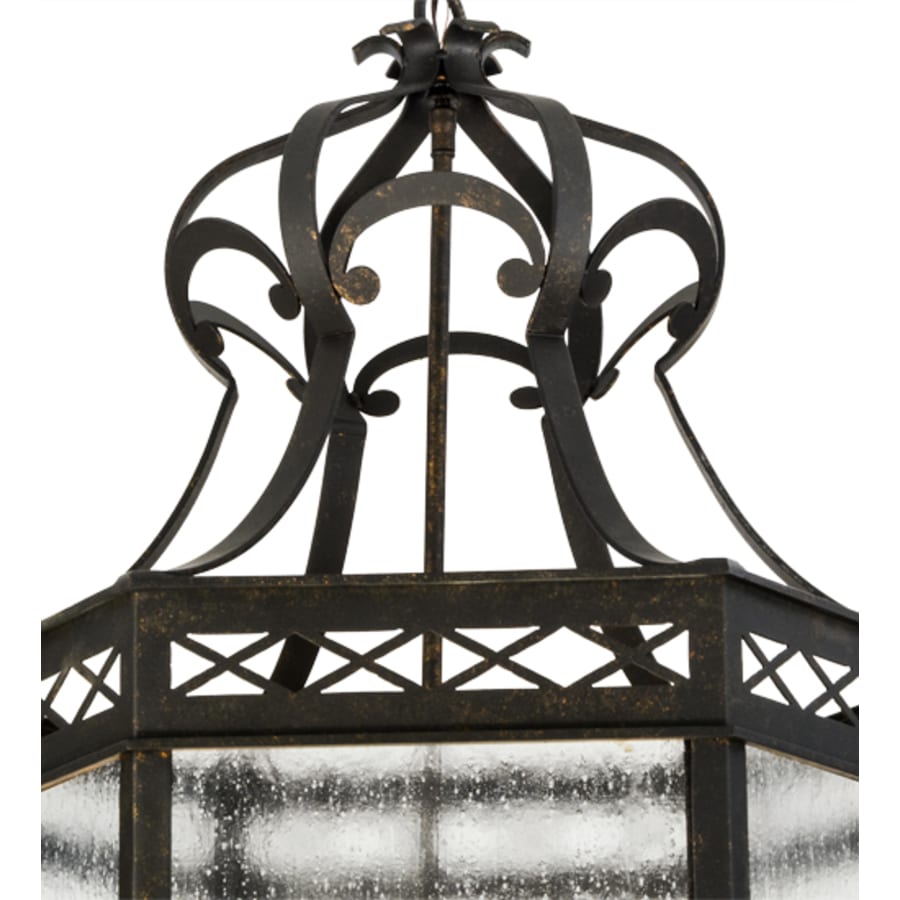 Meyda Tiffany Estancia 12 Light 27" Wide Taper Candle Pendant