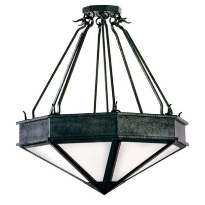 Meyda Tiffany Rock 4 Light 27" Wide Pendant