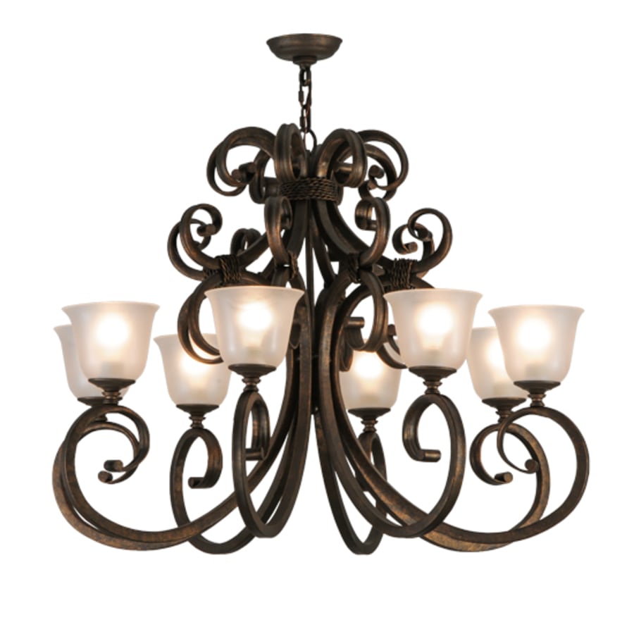 Meyda Tiffany Belvedere 8 Light 37" Wide Chandelier