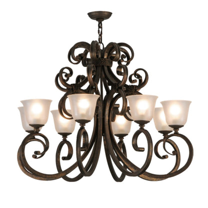 Meyda Tiffany Belvedere 8 Light 37" Wide Chandelier