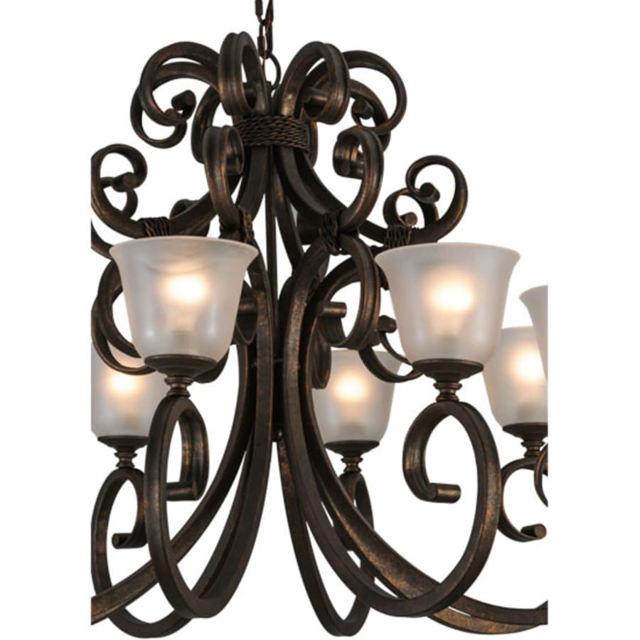 Meyda Tiffany Belvedere 8 Light 37" Wide Chandelier