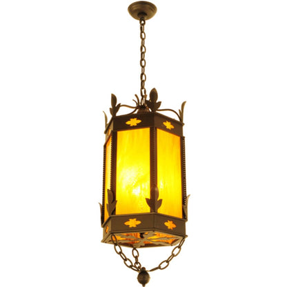 Meyda Tiffany Valhalla 3 Light 14" Wide Pendant