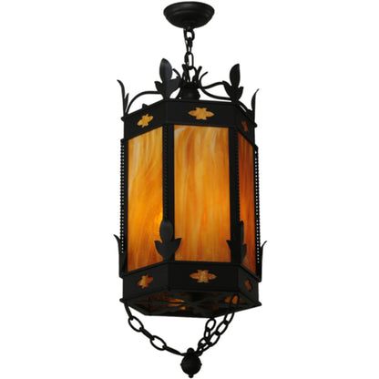 Meyda Tiffany Valhalla 3 Light 14" Wide Pendant
