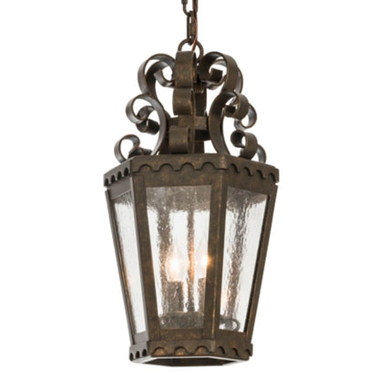 Meyda Tiffany Cadenza 2 Light 10" Wide Taper Candle Pendant