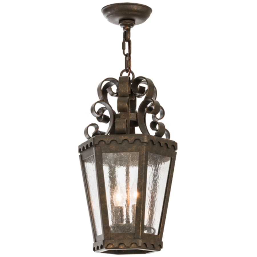 Meyda Tiffany Cadenza 2 Light 10" Wide Taper Candle Pendant