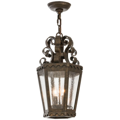 Meyda Tiffany Cadenza 2 Light 10" Wide Taper Candle Pendant