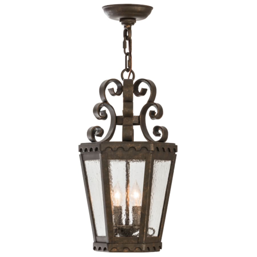 Meyda Tiffany Cadenza 2 Light 10" Wide Taper Candle Pendant
