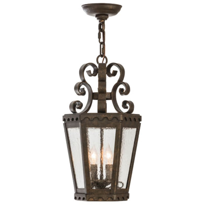 Meyda Tiffany Cadenza 2 Light 10" Wide Taper Candle Pendant