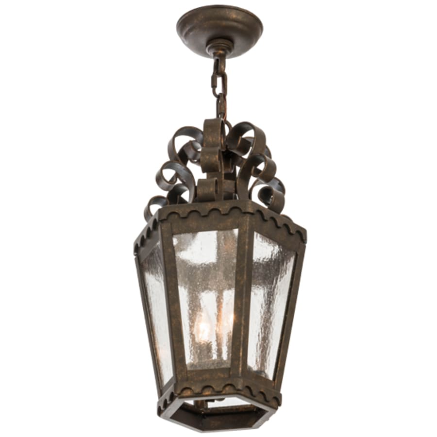 Meyda Tiffany Cadenza 2 Light 10" Wide Taper Candle Pendant