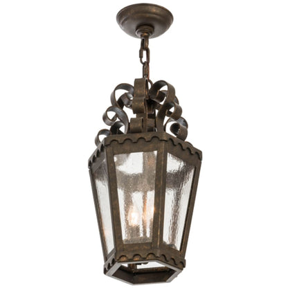 Meyda Tiffany Cadenza 2 Light 10" Wide Taper Candle Pendant