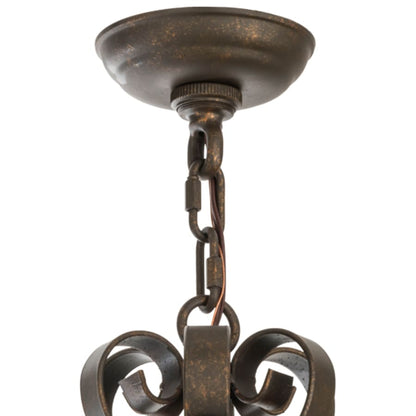 Meyda Tiffany Cadenza 2 Light 10" Wide Taper Candle Pendant