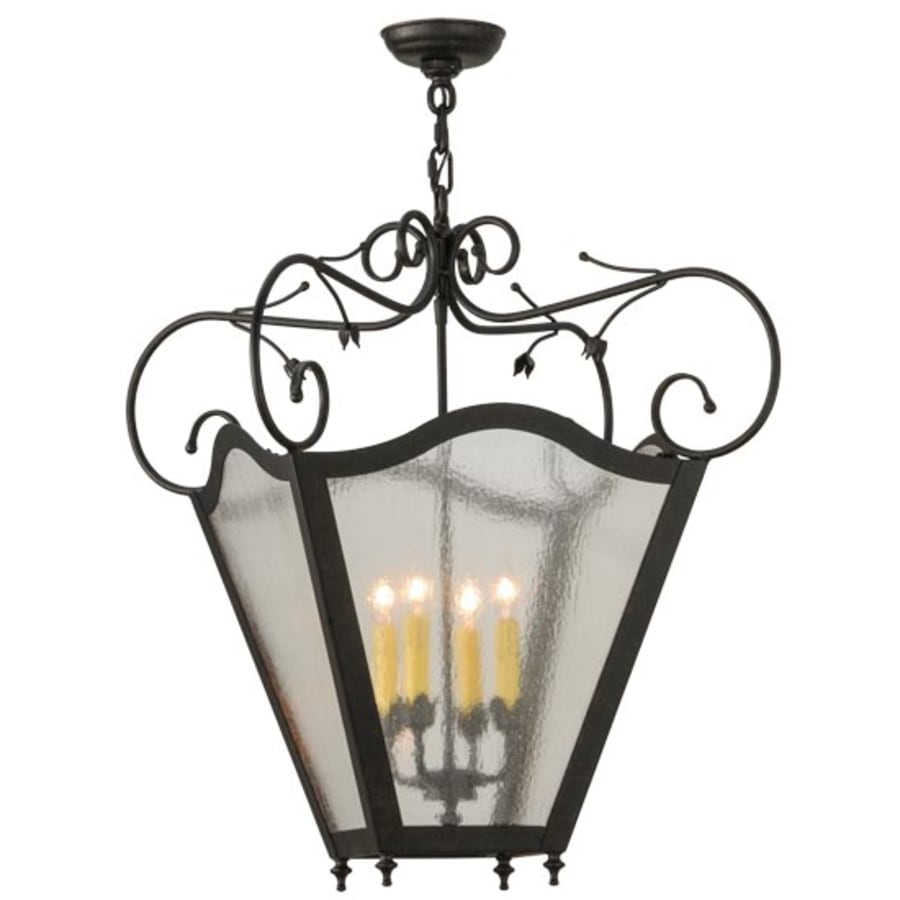 Meyda Tiffany Terena 4 Light 29" Wide Taper Candle Pendant