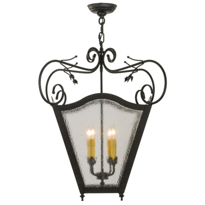 Meyda Tiffany Terena 4 Light 29" Wide Taper Candle Pendant