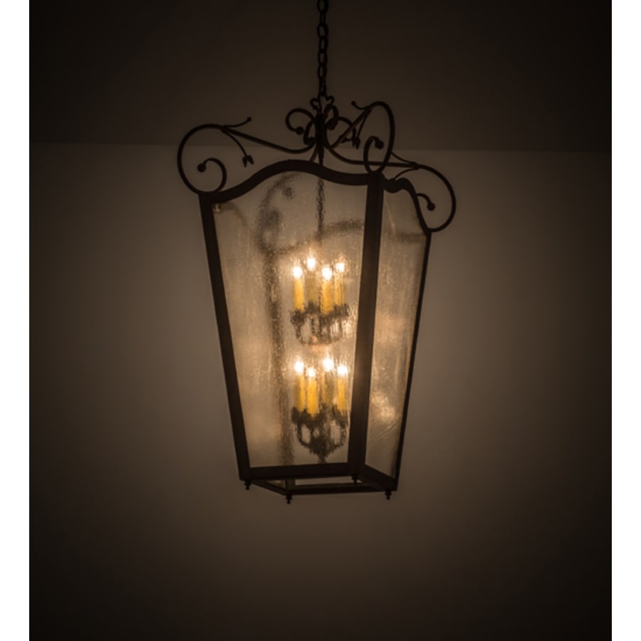 Meyda Tiffany Tessa 8 Light 28" Wide Taper Candle Pendant