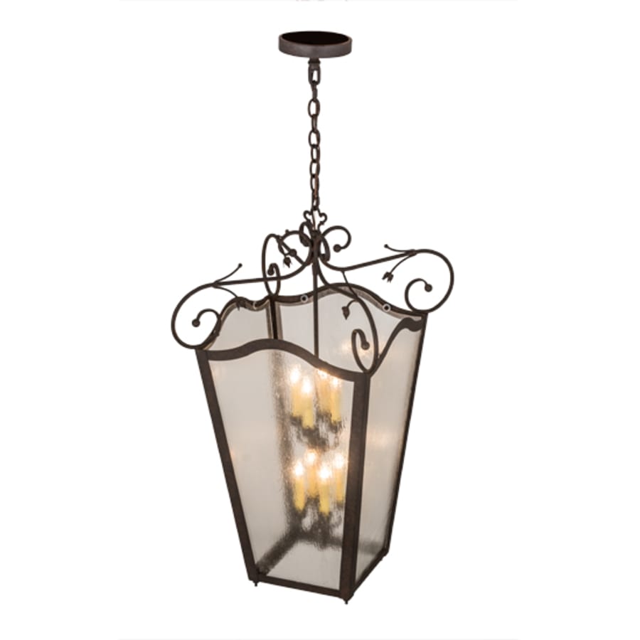 Meyda Tiffany Tessa 8 Light 28" Wide Taper Candle Pendant