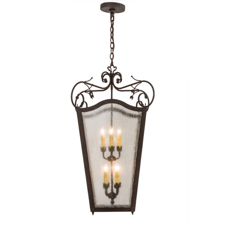 Meyda Tiffany Tessa 8 Light 28" Wide Taper Candle Pendant