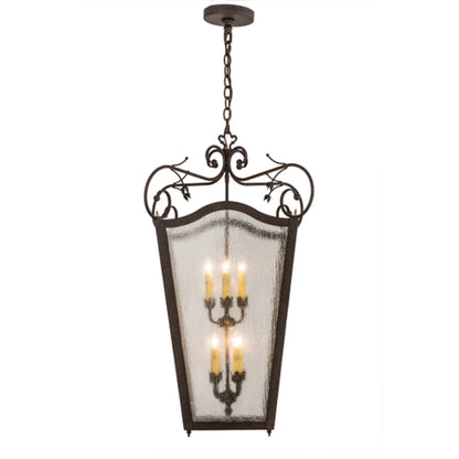 Meyda Tiffany Tessa 8 Light 28" Wide Taper Candle Pendant