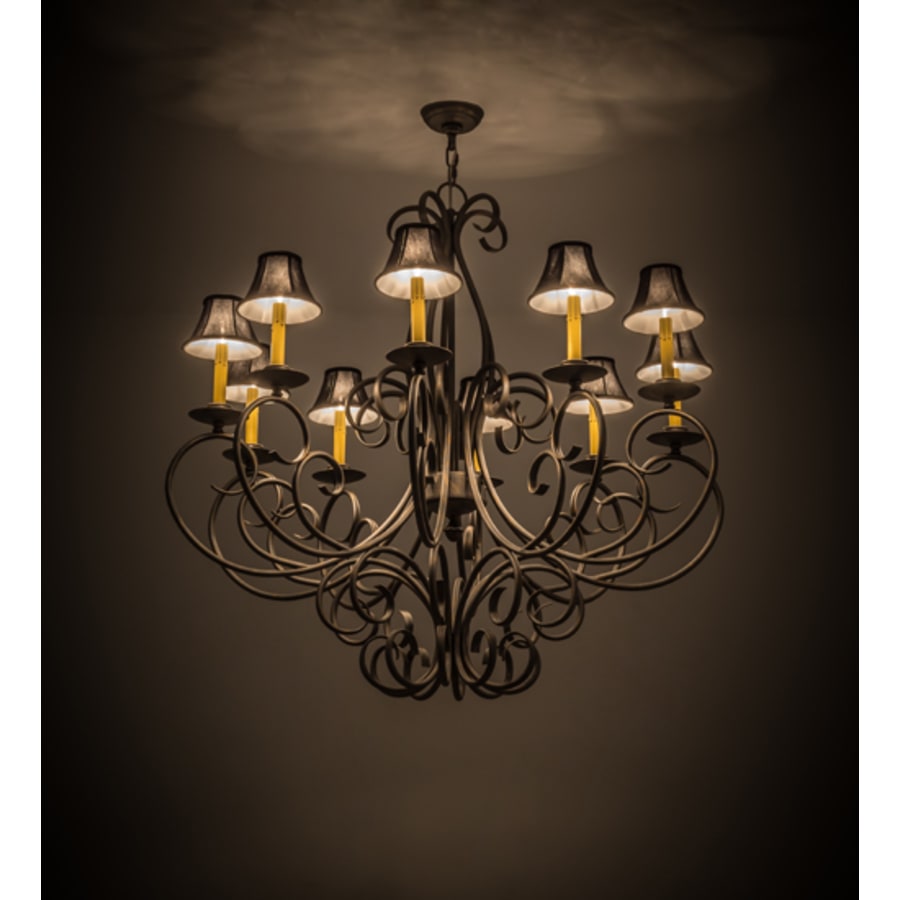 Meyda Tiffany Phillipe 10 Light 42" Wide Chandelier