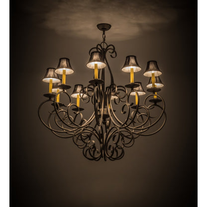 Meyda Tiffany Phillipe 10 Light 42" Wide Chandelier