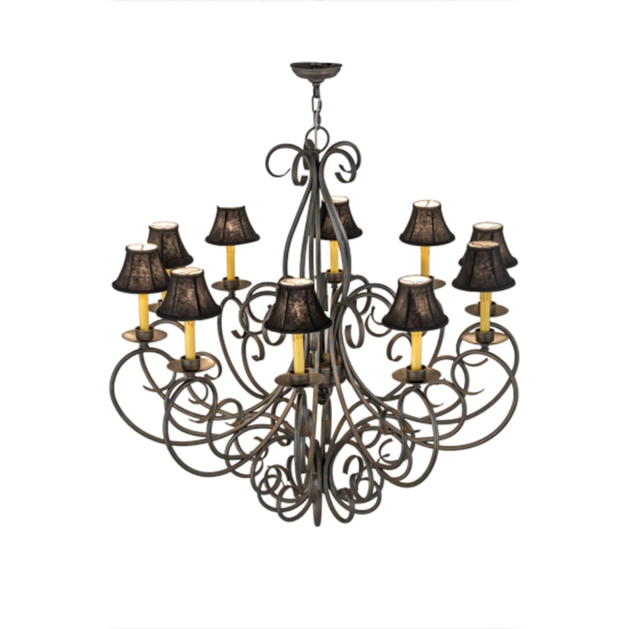 Meyda Tiffany Phillipe 10 Light 42" Wide Chandelier