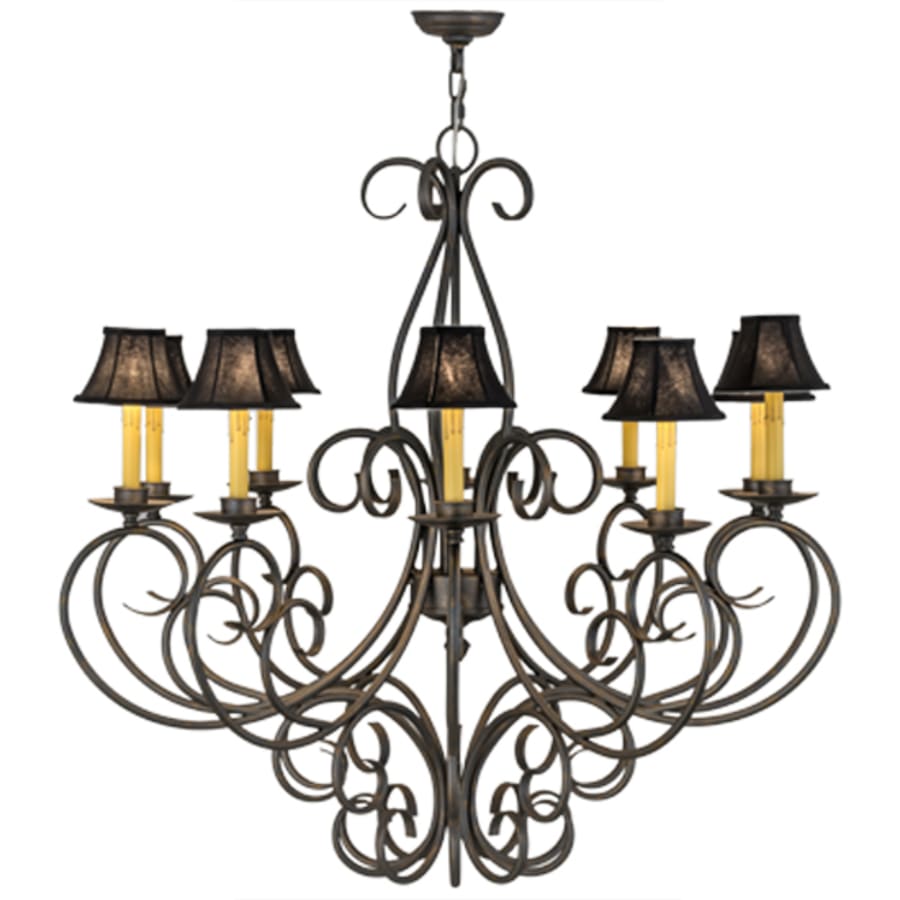 Meyda Tiffany Phillipe 10 Light 42" Wide Chandelier
