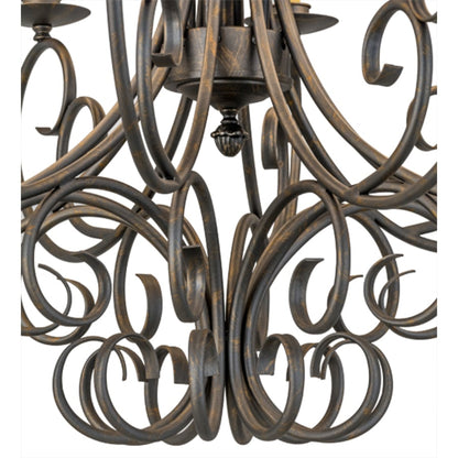 Meyda Tiffany Phillipe 10 Light 42" Wide Chandelier