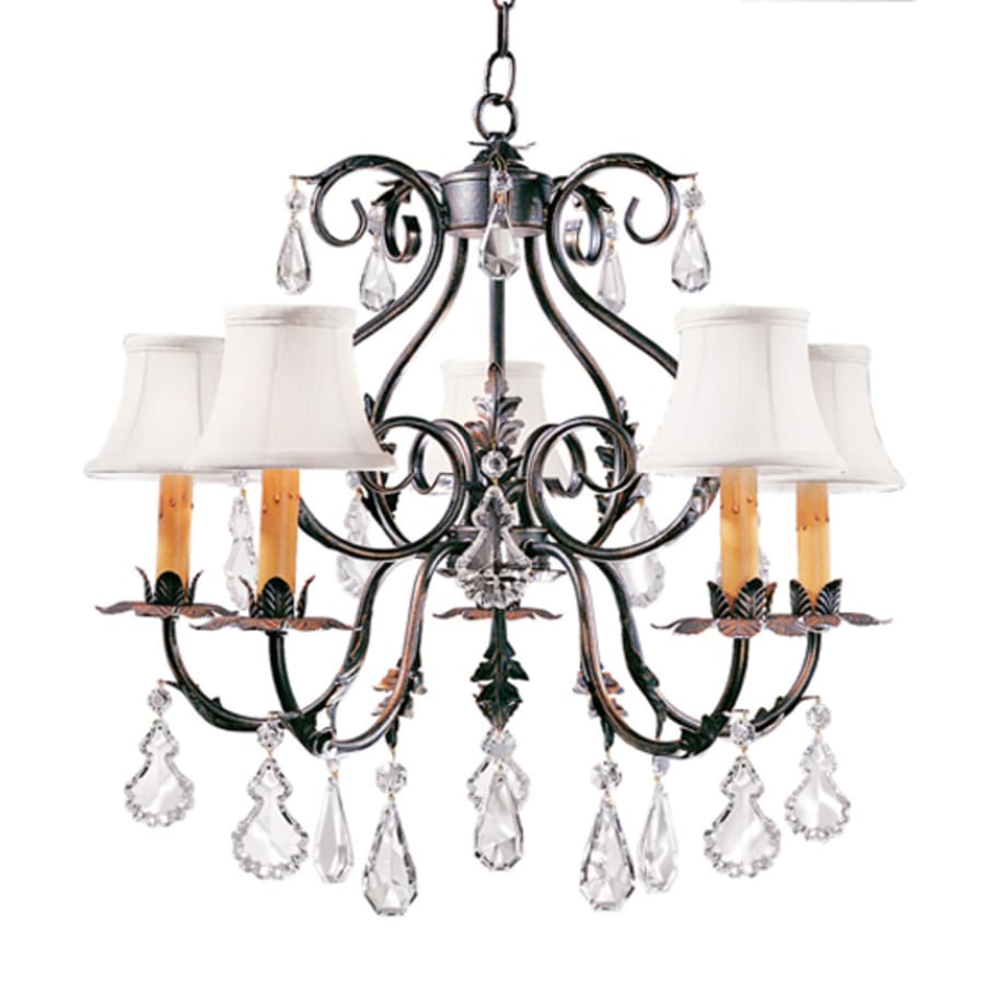 Meyda Tiffany Chantilly 5 Light 24" Wide Crystal Chandelier