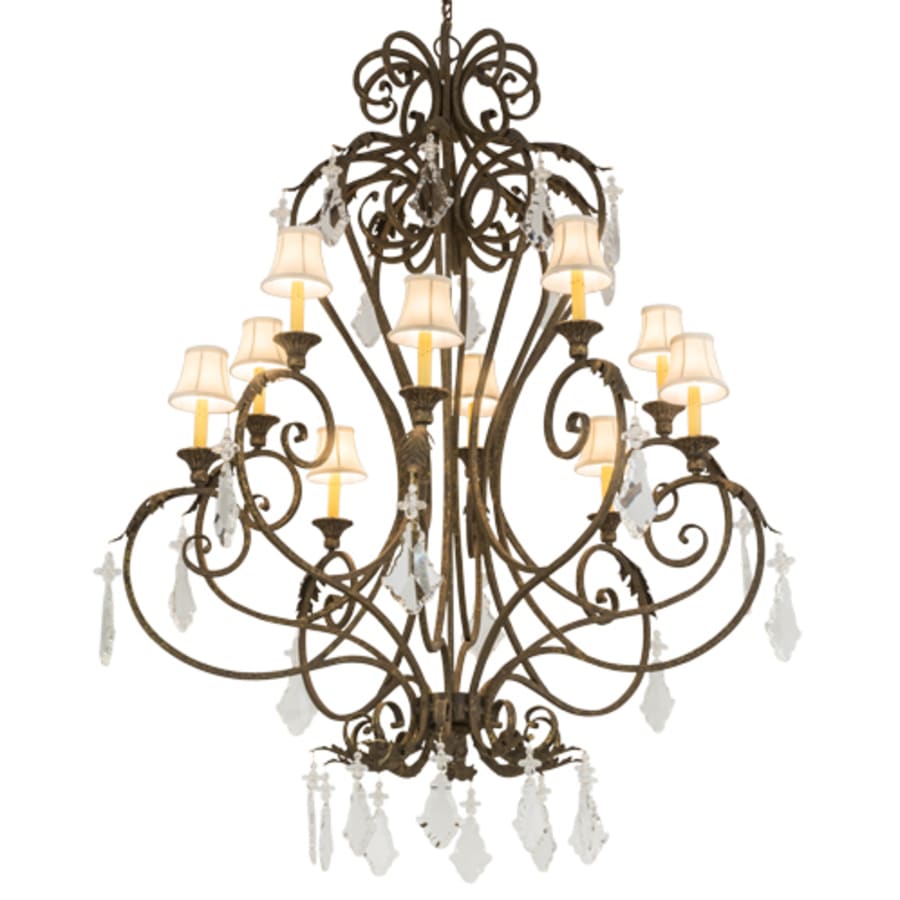 Meyda Tiffany Josephine 10 Light 48" Wide Crystal Chandelier