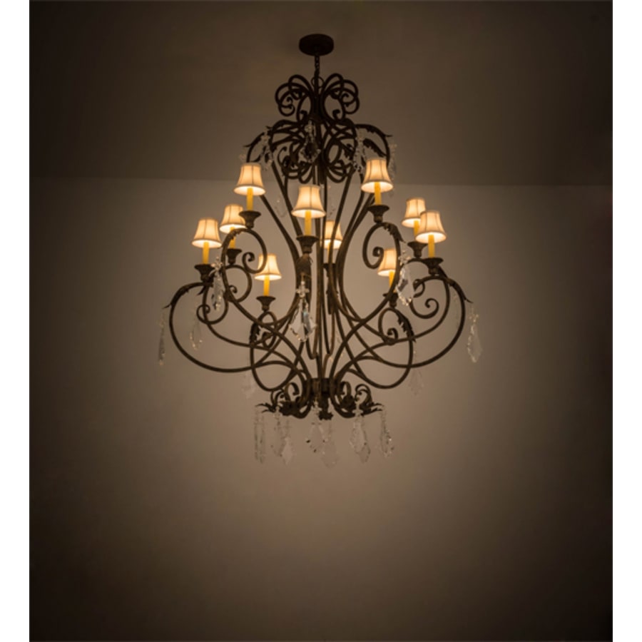 Meyda Tiffany Josephine 10 Light 48" Wide Crystal Chandelier