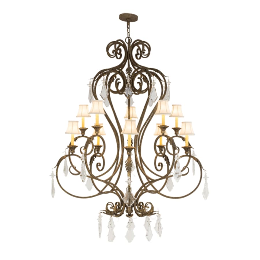 Meyda Tiffany Josephine 10 Light 48" Wide Crystal Chandelier