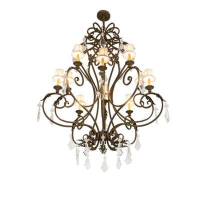 Meyda Tiffany Josephine 10 Light 48" Wide Crystal Chandelier