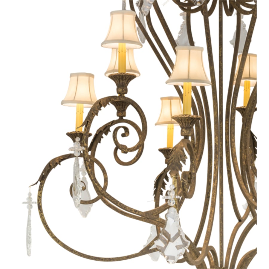 Meyda Tiffany Josephine 10 Light 48" Wide Crystal Chandelier