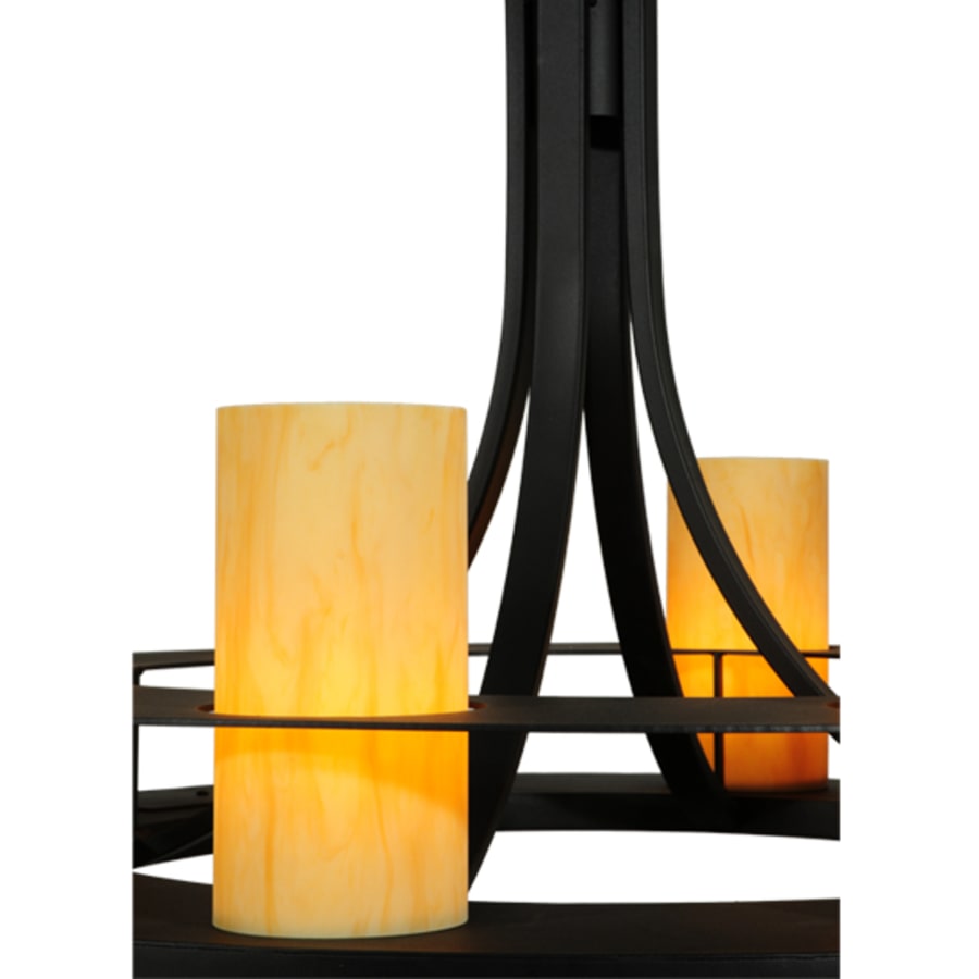 Meyda Tiffany Arion 8 Light 32" Wide Pillar Candle Pendant
