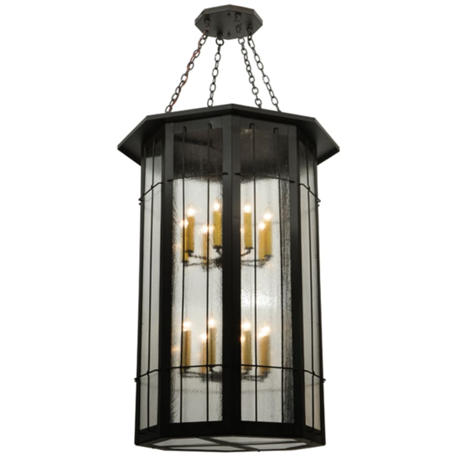 Meyda Tiffany West Albany 16 Light 38" Wide Taper Candle Pendant