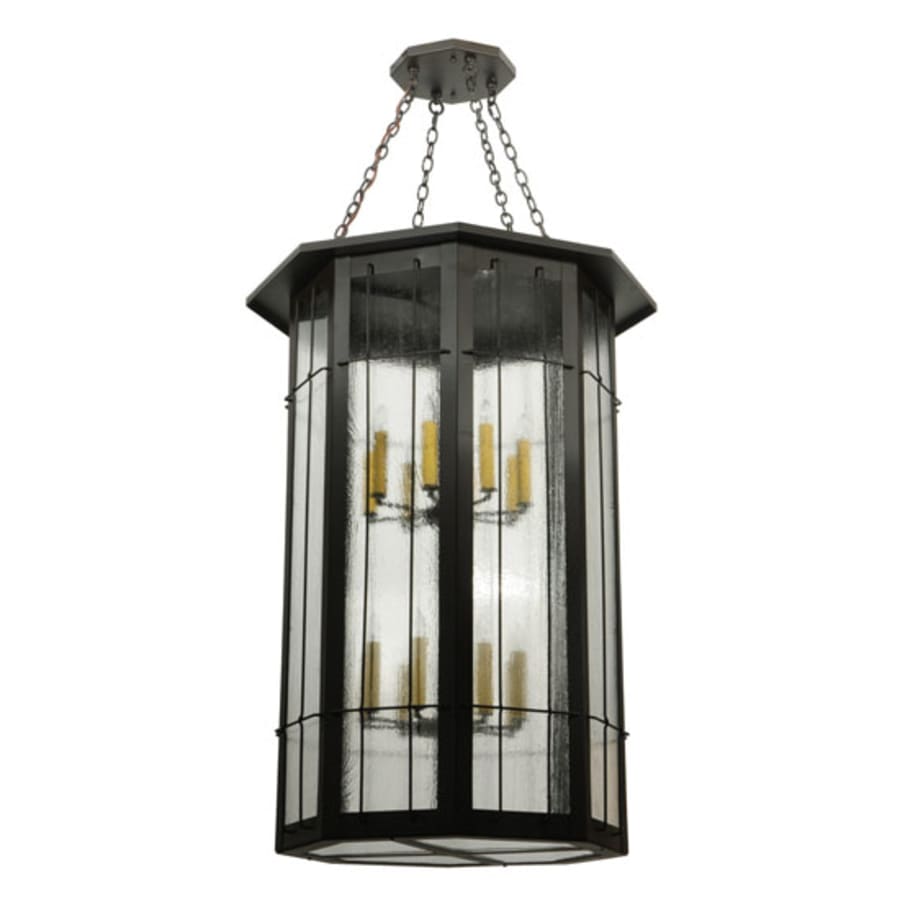 Meyda Tiffany West Albany 16 Light 38" Wide Taper Candle Pendant