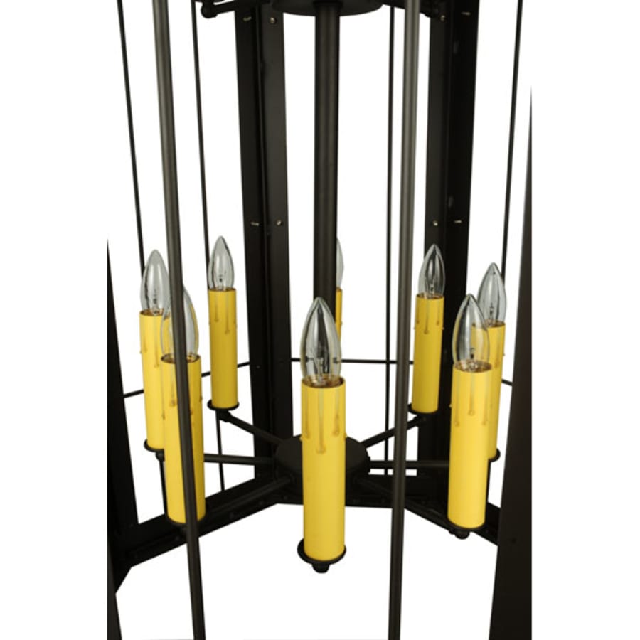 Meyda Tiffany West Albany 16 Light 38" Wide Taper Candle Pendant