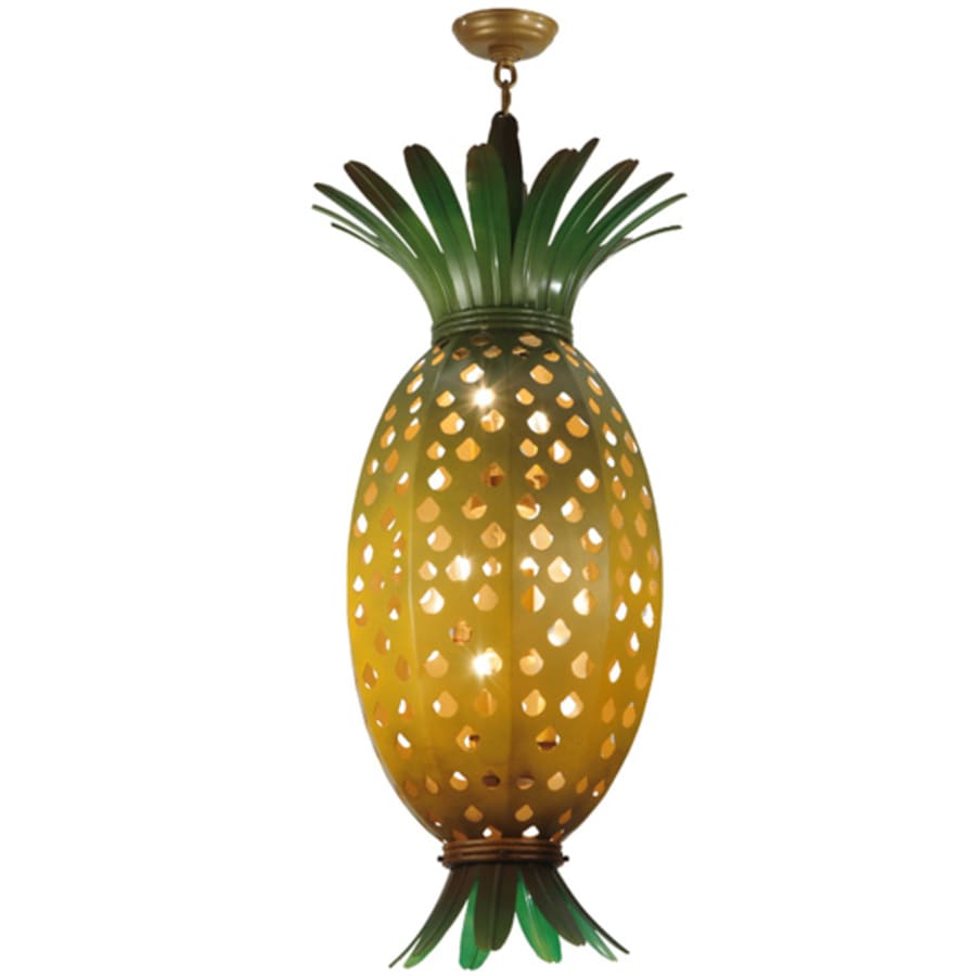 Meyda Tiffany Pineapple 9 Light 15" Wide Pendant