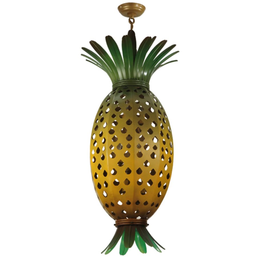 Meyda Tiffany Pineapple 9 Light 15" Wide Pendant