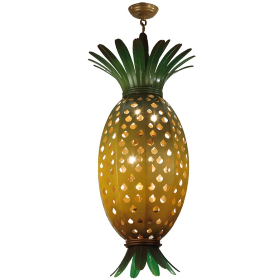 Meyda Tiffany Pineapple 9 Light 15" Wide Pendant