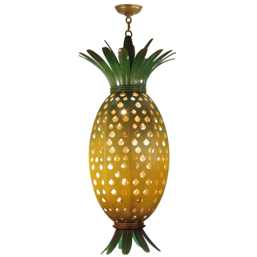 Meyda Tiffany Pineapple 9 Light 15" Wide Pendant