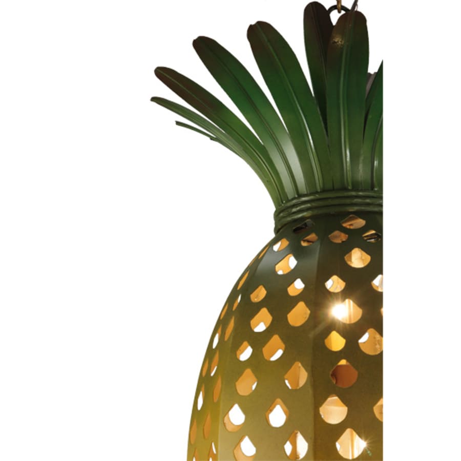 Meyda Tiffany Pineapple 9 Light 15" Wide Pendant