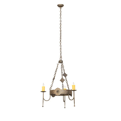 Meyda Tiffany San Marino 3 Light 30" Wide Taper Candle Style Chandelier
