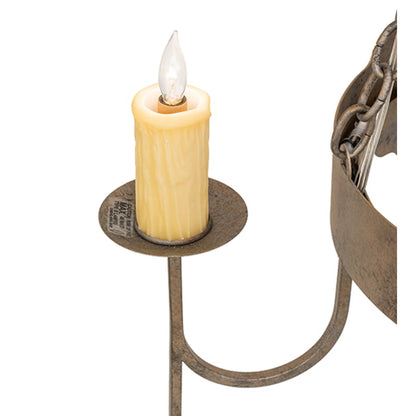 Meyda Tiffany San Marino 3 Light 30" Wide Taper Candle Style Chandelier
