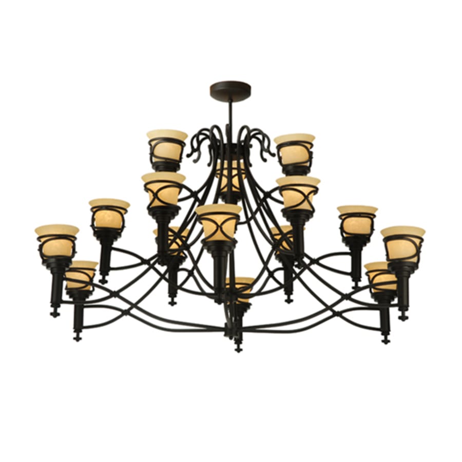 Meyda Tiffany Aspen 15 Light 59" Wide Chandelier