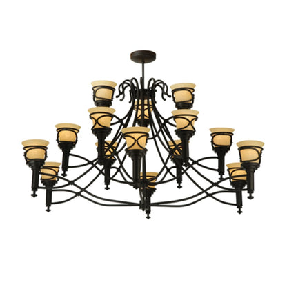 Meyda Tiffany Aspen 15 Light 59" Wide Chandelier